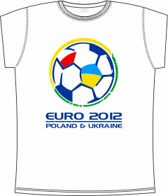 Прикольные футболки: euro 2012 white 